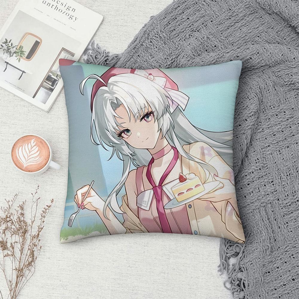 Wuthering Game Carlotta Cushion Cover Square Pillow Bedroom Sofa Leisure Comfort Living Room Home Decoration X