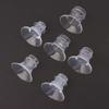 5Pcs Silicone Flange Inserts For Breast Pumps Electric Breast Pumps Shield Nipple Tunnel Narrow Connector Feeding Essential