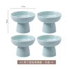 High-Value High-Footed Plate Household Snack Plate Fireplace Tea Dessert Bowl Creative Ice Cream Bowl Dessert Bowl