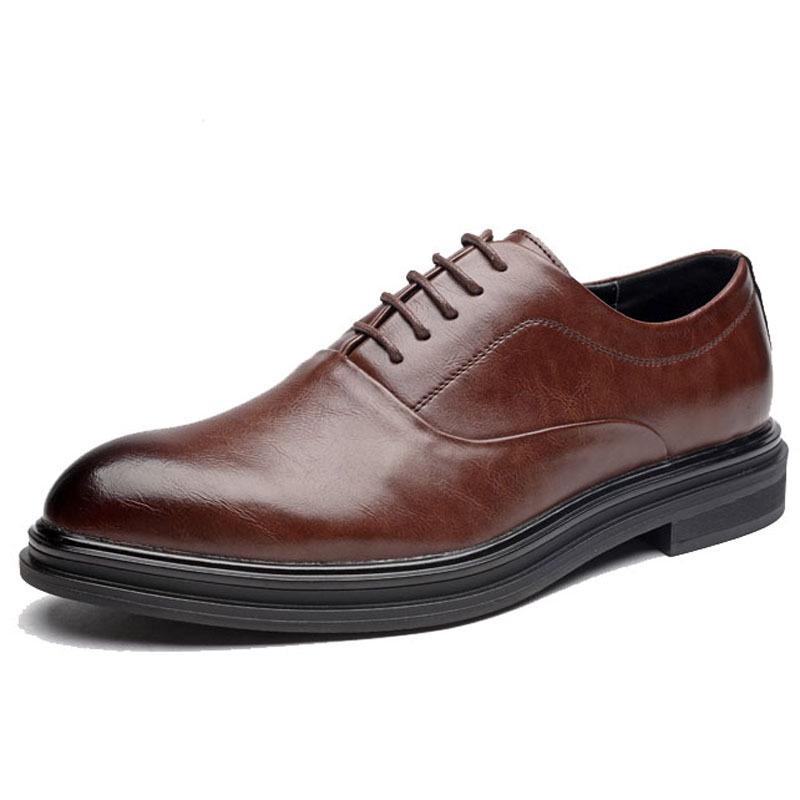 Wenzhou Men's Shoes Men's Extra Large Size Leather Shoes 45 Korean Version Trendy Shoes 46 Men's Shoes 47 Casual Leather Shoes 48