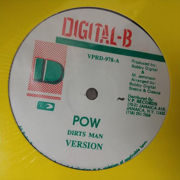 

12inch Record DIRTSMAN - Pow VPRD978 Digital-B US Reggae, Ska & Dub Used