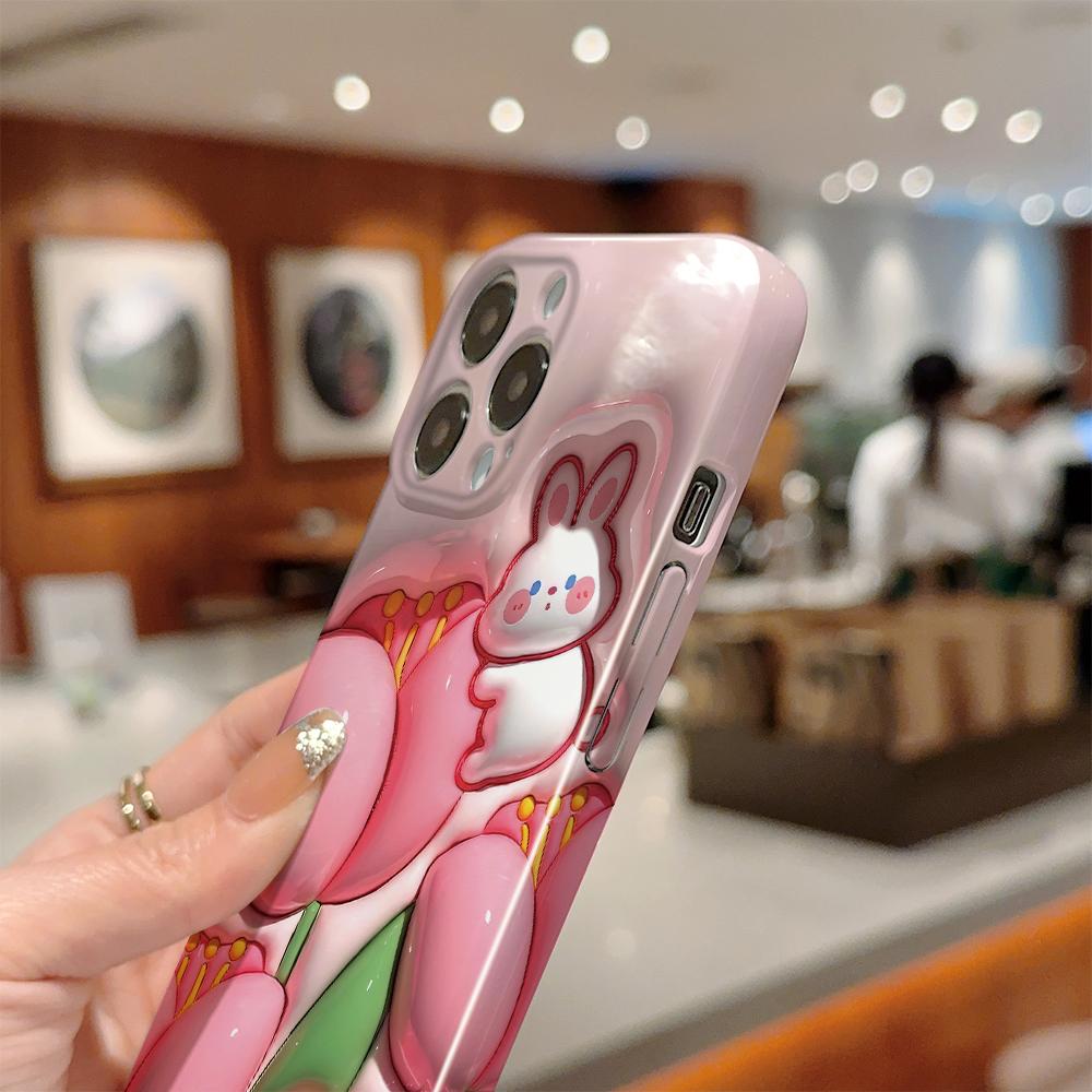 All-inclusive-Film-Telefonhülle, Cartoon-Modedesign, Hartschale, vollständige Abdeckung, stoßfeste Kamera-Schutzhülle für OPPO Realme OnePlus Infinix Tecno