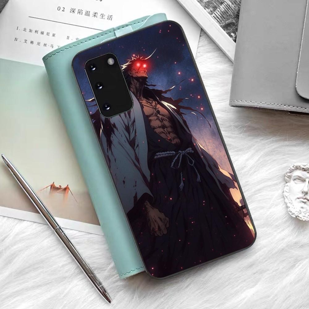 

Kenpachi Zaraki Anime B-Bleach Phone Case Silicone PC+TPU For Samsung S10 20 30 22 23 24 Plus Lite Ultra Cover Samsung S20 5g
