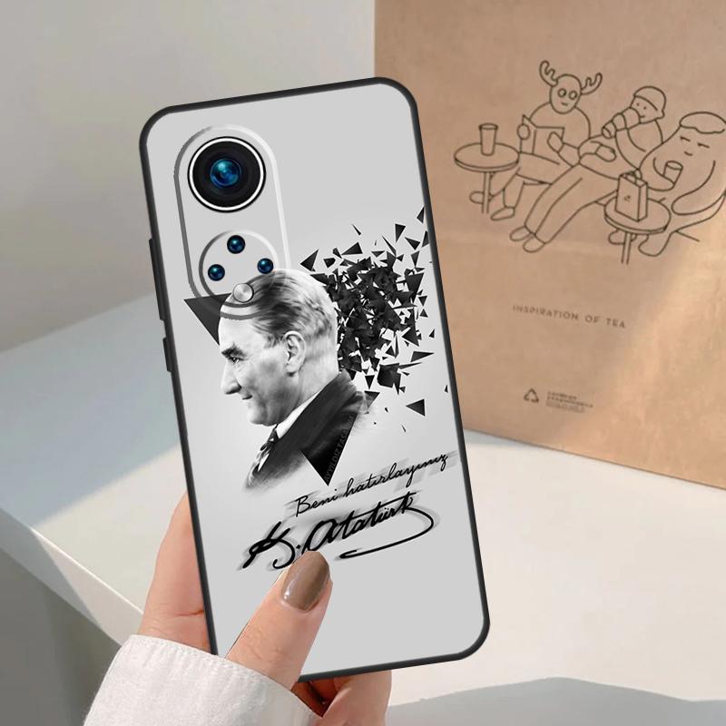 Turkey Mustafa Kemal Ataturk For Honor Magic 7 Lite 5 6 8 Pro Case For Honor 400 200 90 70 50 X8c X8b X9a X9b X9c X9d Win