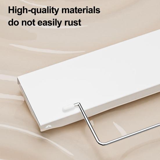 Faltbarer Wäscheständer Wandmontierter Wäschetrockner mit 4 Edelstahlstangen Platzsparender faltbarer Handtuchhalter für Badezimmer Wäsche Balkon