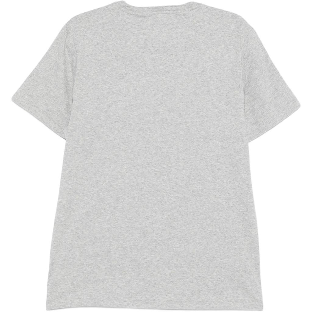 Polo Ralph Lauren Ss26 Logo Embroidered Pullover Short Sleeve T-Shirt Standard Fit Men Tops Gray 714844756-008