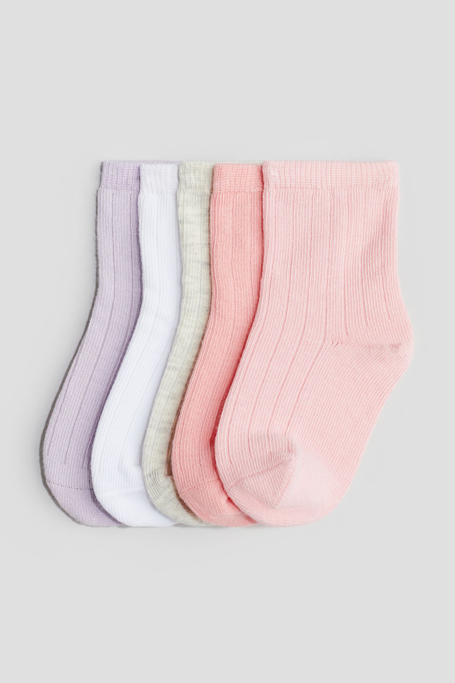 

5 пар носков фактурной вязки