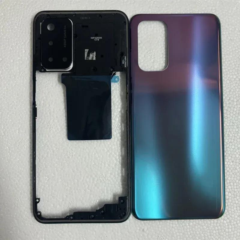 For Oppo 54 5G / 74 5G Front Middle Frame Housing Battery Back Cover Housing Case Replacement Parts