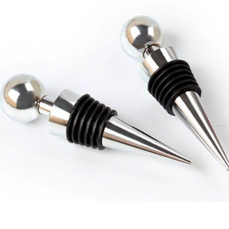 Small metal wine stopper pumping solid wine stopper vacuum bottle stopper sealing metal stopper glass bottle sparkling wine household