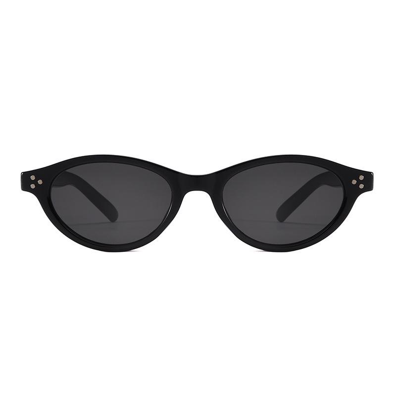 Elegant Cat Eye Oval Sunglasses 2025 for Women – High-End European & American Fashion