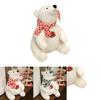 Adorable White Plush Polar Bear Toy With Cute Scarf Perfect For Kids Birthday Gifts And Decorations