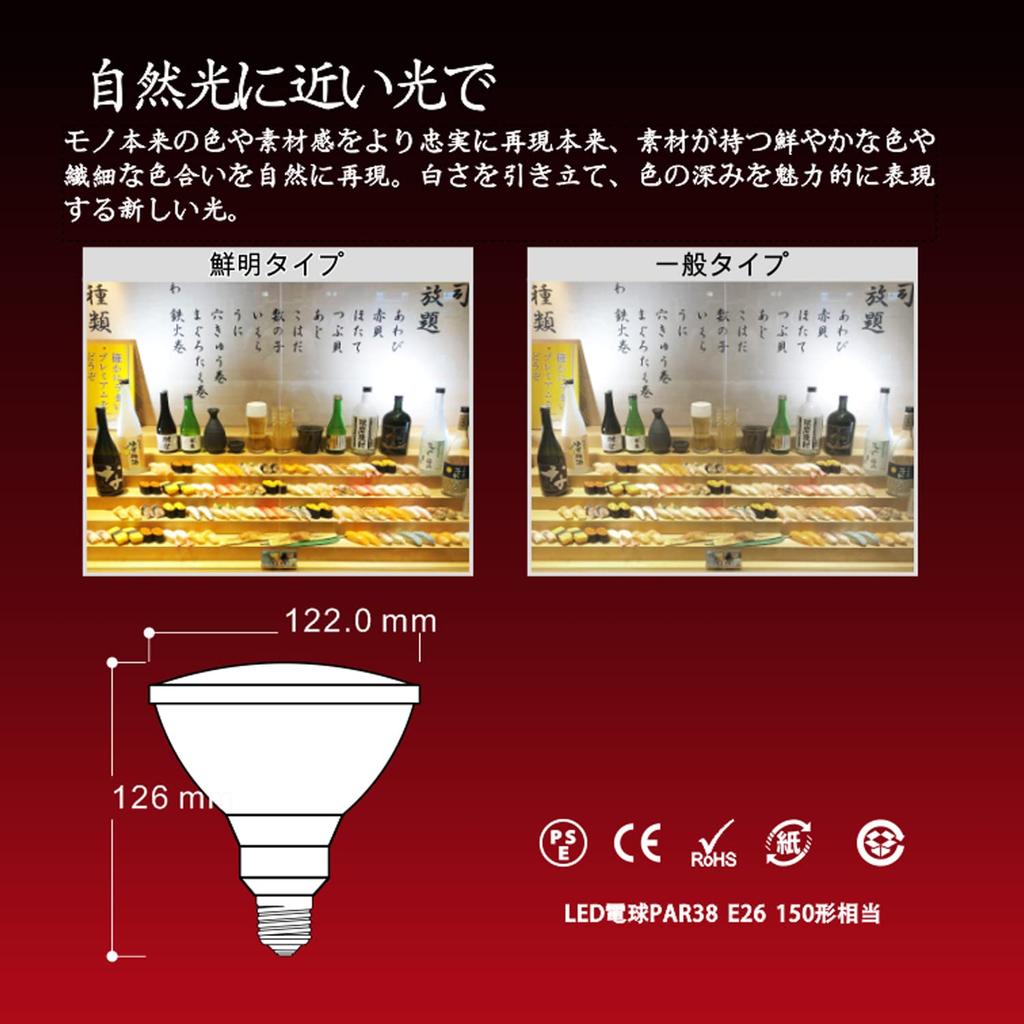 High-beam LED Bulb, Dimmable, Warm White, E26 Base, Equivalent To 150W Incandescent Bulb (15W), Suitable for Enclosed Fixtures, Ideal for Spot
