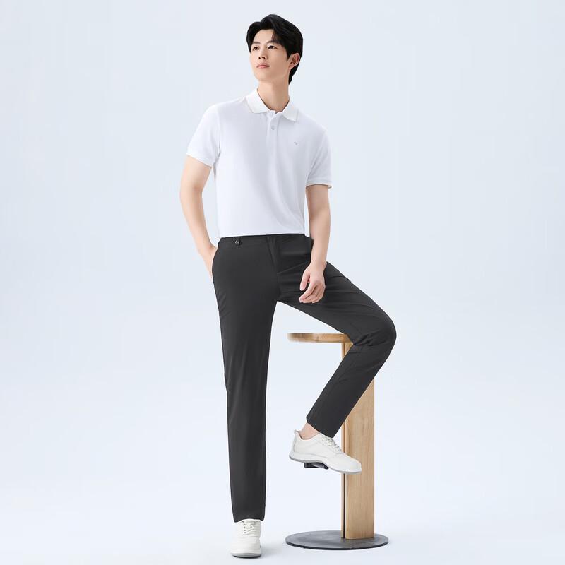 SEVEN Men's Quick-Dry Anti-Wrinkle Knit Casual Pants