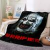 1pc Terrifier, Horror Clown Blanket Soft All Season Throw with Vibrant Design, Perfect for Home, Travel, and Gifts, Ideal for Naps and Camping