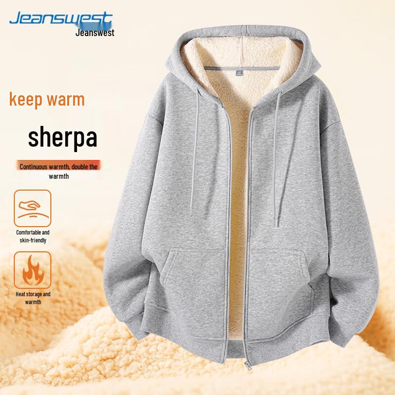 

Men s Lamb Fleece Lined Crewneck Sweatshirt 4XL