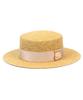 Yunibeosyeolkemiseuteuli Beige Ivory Line Panama Hat Panama Hat