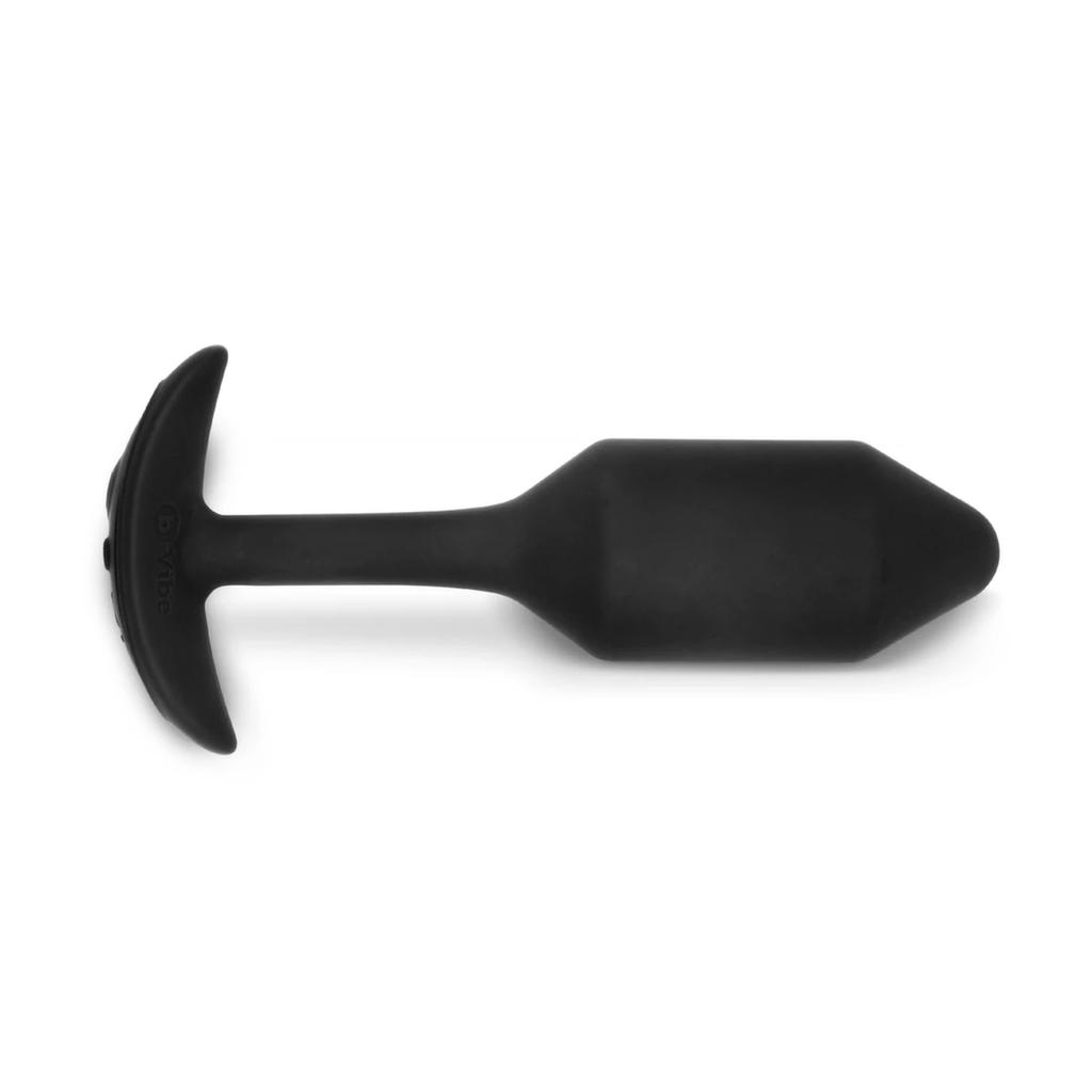 Vibrating Anal Plug - B-Vibe Vibrating Snug Plug 2 Black