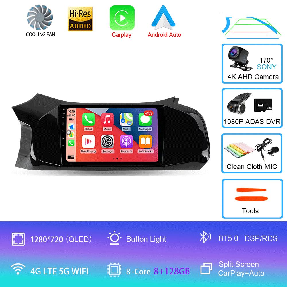 Car Radio Android 14 For Chevrolet Onix 2012 - 2014 2015 2016 - 2019 Navigation GPS Multimedia Video Player Stereo Carplay 4G BT