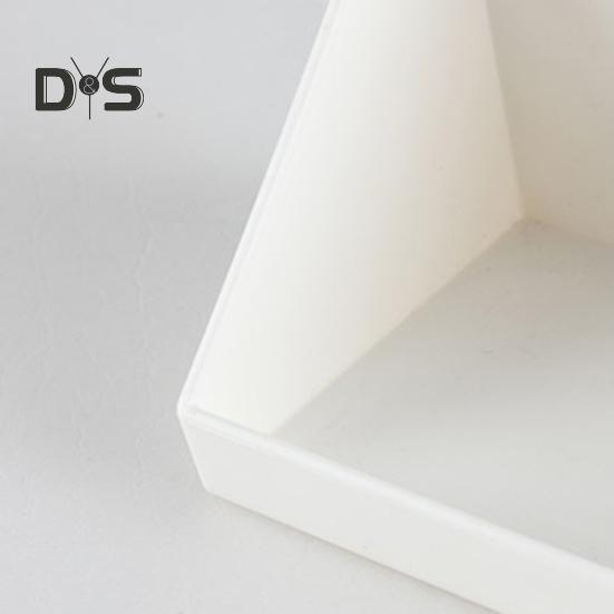 1/2/3Pcs Wall Mounted Storage Organizer Clear Storage Box Strong Load-bearing Easy To Install Bathroom Cabinet Shelves Organizer