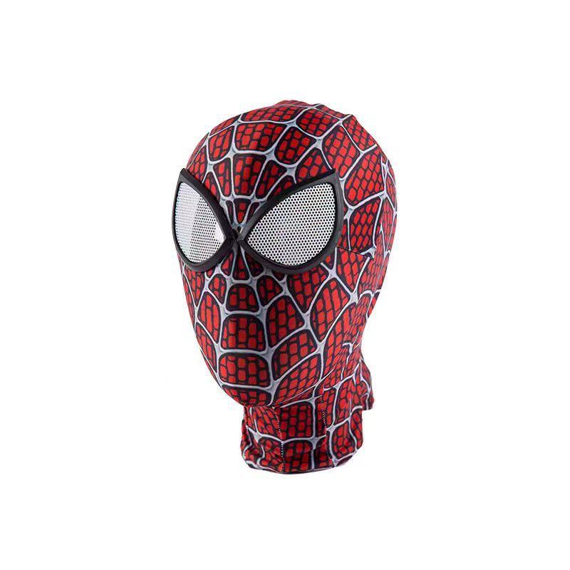 Spider-Man Mask Miles Gwen Venom Skin Tight Hood Cosplay Halloween Balaclava for Kids Adults