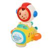 Tummy Time Toy with Light Music Astronaut Shape Auto Changing Face Universal Walking Car Crawling Mu