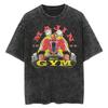 Unisex Oversized Washed Dragon Ball Anime Parentchild Tshirt Man Women Short Sleeve Streetwear Loose Casual Summer Yk