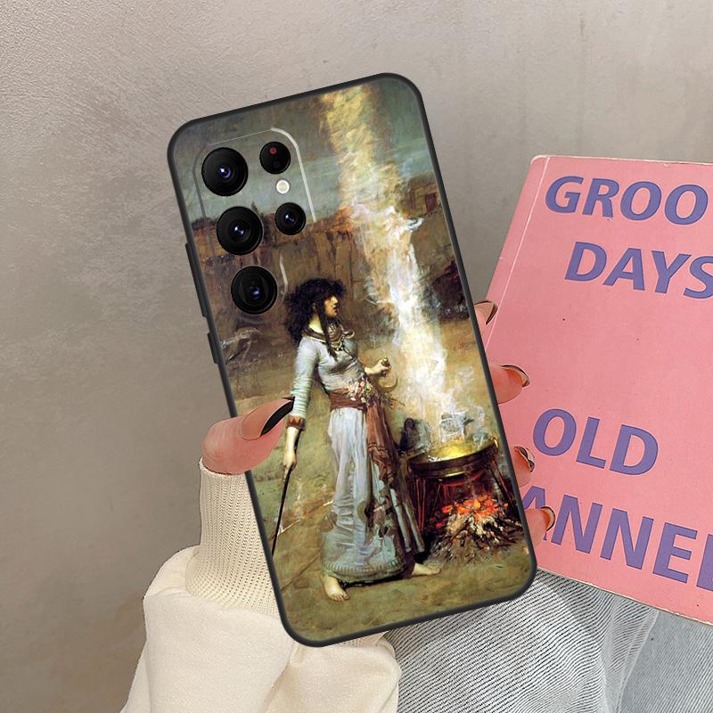 

John William Waterhouse Case For Samsung Galaxy S25 Ultra S20 S21 S22 S23 S24 Ultra S9 S10 Plus S25 FE Cover Coque Galaxy S24 Plus