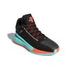 Adidas D Rose 11 Pakiet Avatar - Czarne Jaskrawoczerwone Męskie Sneakersy Core-Black Acid-Mint FZ4407