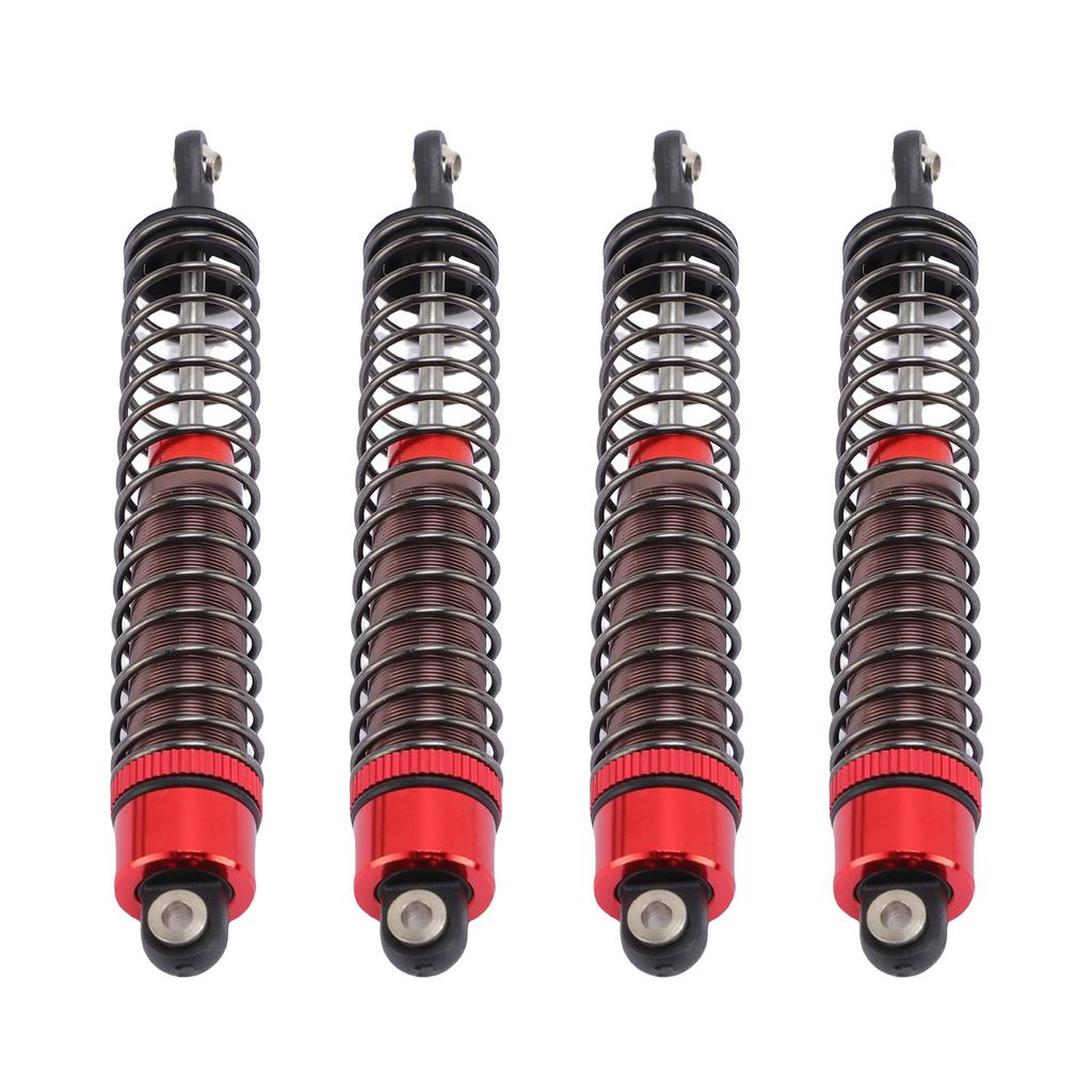 110mm RC Oil Filled Shock Absorbers Kit Aluminum Alloy Shock Absorber Damper for 1 10 RC Car Red