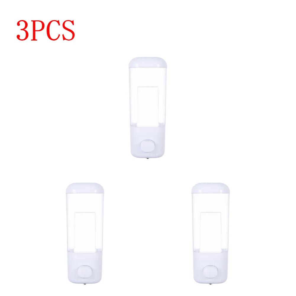500/1000ml  Wall-mounted Liquid Soap Dispenser Single/Double Head Foam Hand Wash Device Bathroom Shower Detergent Shampoo Bottle