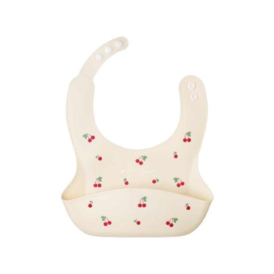 GREENFINGER Bebe Grow Silicone Bib - Blueberry & Cherry Edition