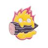 Japanese Fire Spirit Animal Brooch - Trendy Cartoon Alloy Pin for Backpacks & Clothes