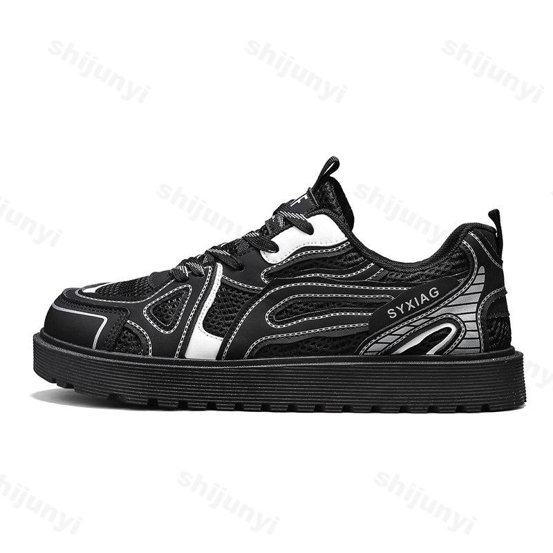 Mode Herrenmode Trend Lässig Vielseitig Low Top Dicksohlige Schuhe 2025 Herbst Neu Bequemes Mesh Atmungsaktiv Nische Klobige Sneakers