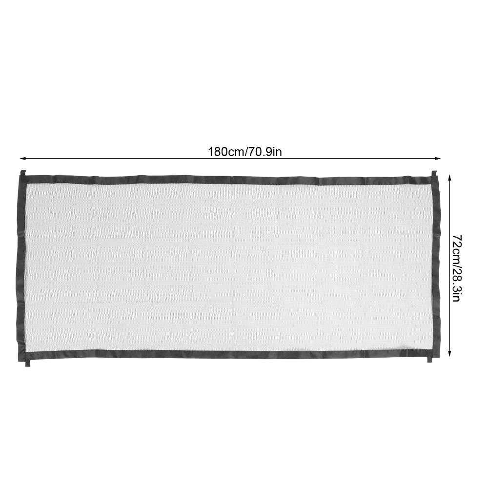 Flexible Mesh Fabric Dog Safety Barrier Cat Partition Fence  Indoor Space Separation