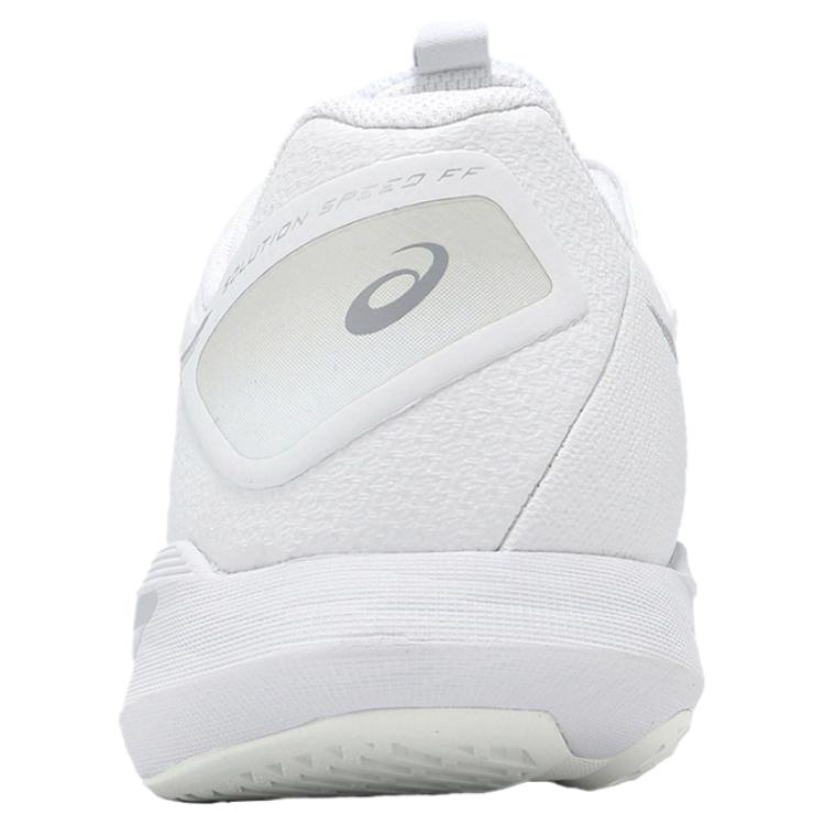 ASICS SOLUTION SPEED FF 4 Comfortable Breathable Support Rebound Low top Tennis Shoes Women's White Silver 1042A307-101
