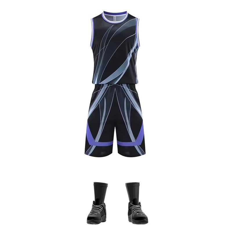 Men's Quick-Dry Breathable Basketball Team Uniform Set