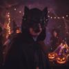 Funny Cosplay Party Costume Mask Black Silver Finish Werewolf Mask  Dress Up Prop