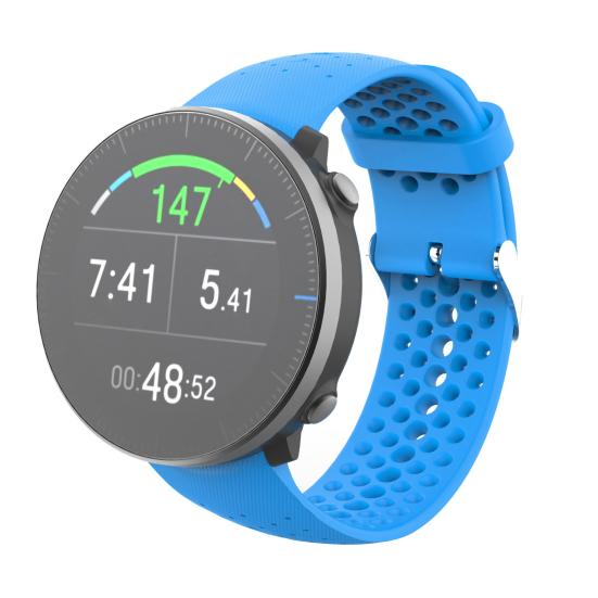 Watch Band Soft Silicone Smartwatch Strap Wristband Replacement Accessories for Polar Vantage M