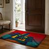 Led ZZeppelin K Floor Mat Soft Flannel Absorbent Mat Non-Slip Rug Home Bedroom Bathroom