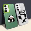 Cute Cartoon Panda Soft Cover Phone Case for Samsung Galaxy A54 A73 A35 A71 A26 A36 A51 A56 A55 A52 A72 A53
