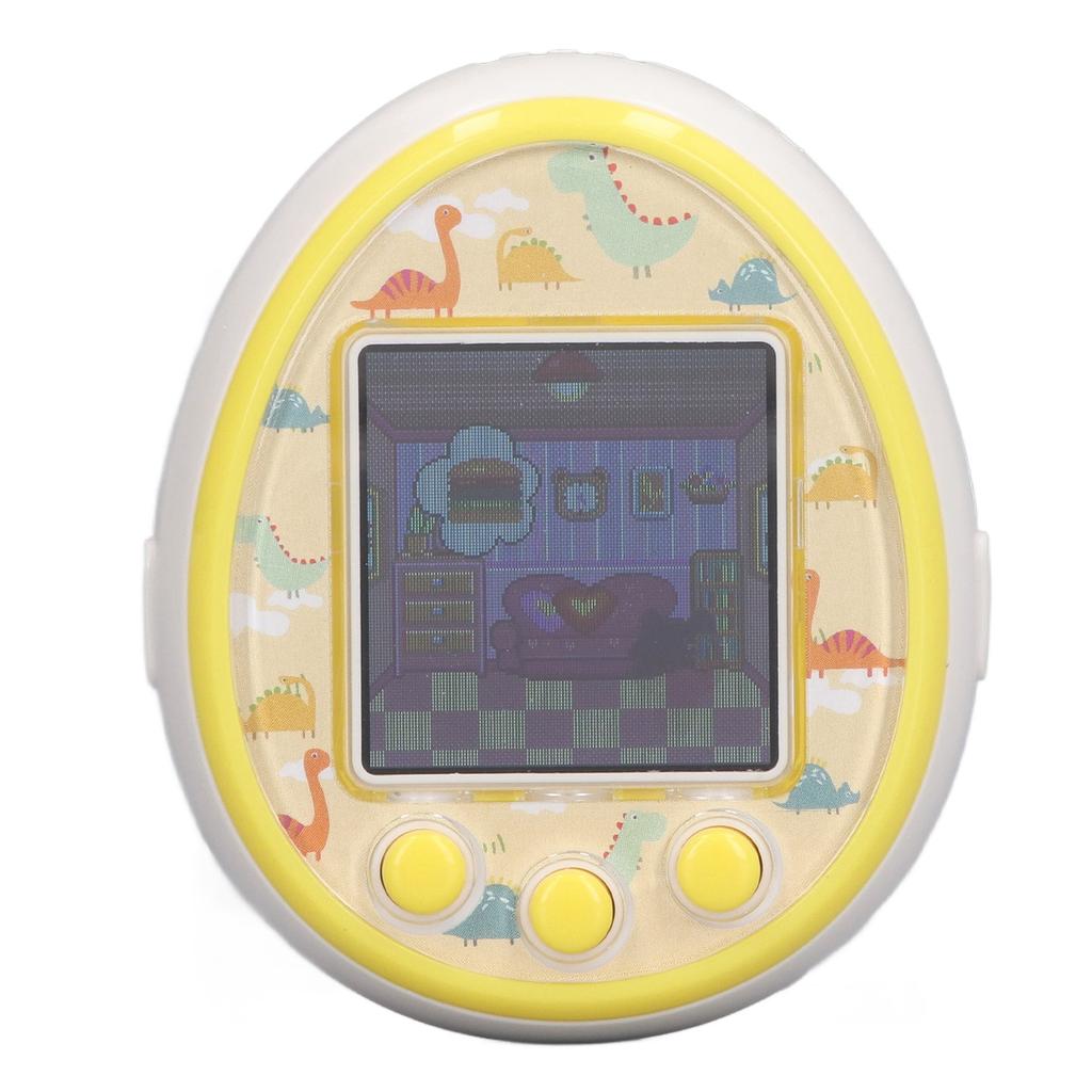 Digital Reality Pet Puzzle Handheld Type C Charging Colorful Display Game Digital Pet White