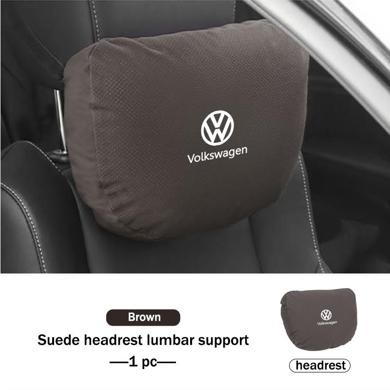 For Volkswagen VW Car Seat Headrest Durable Comfort EE32 Neck Support Non Slip Pillow Scirocco Passat Polo B5 B6 B7 CC Tiguan Sharan