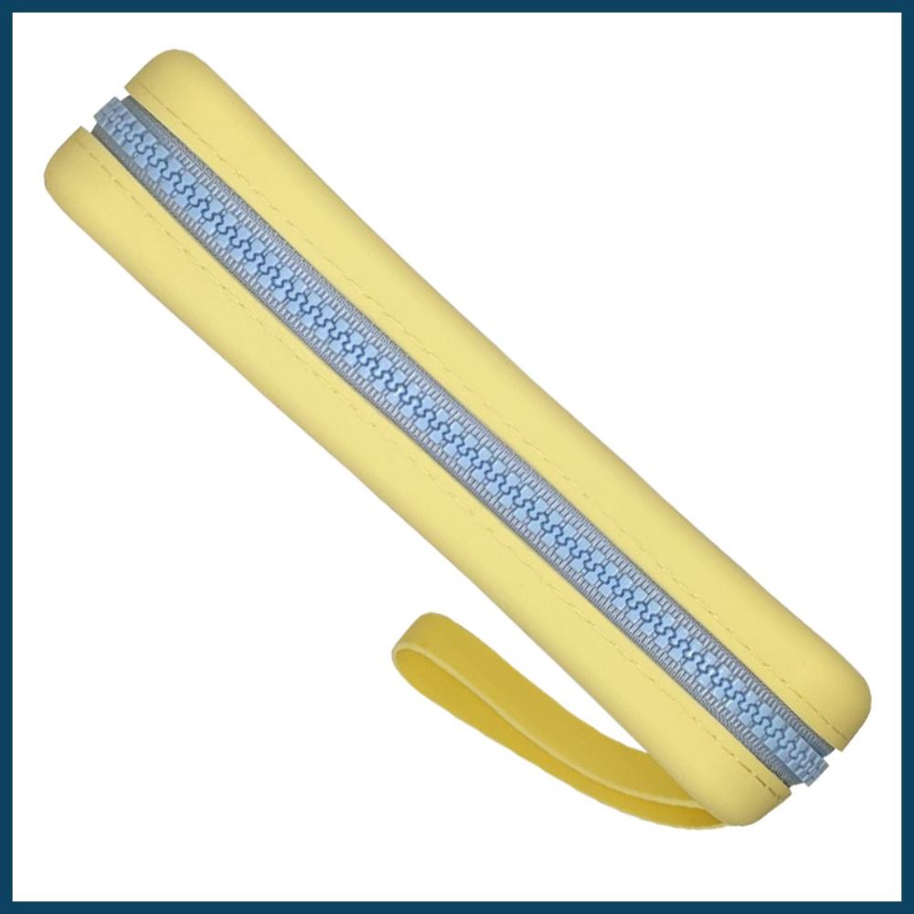 Kontrastfarbe Multifunktions-Aufbewahrungstasche Rechteck Kleine Artikeltasche Silikon Kosmetiktasche Outdoor