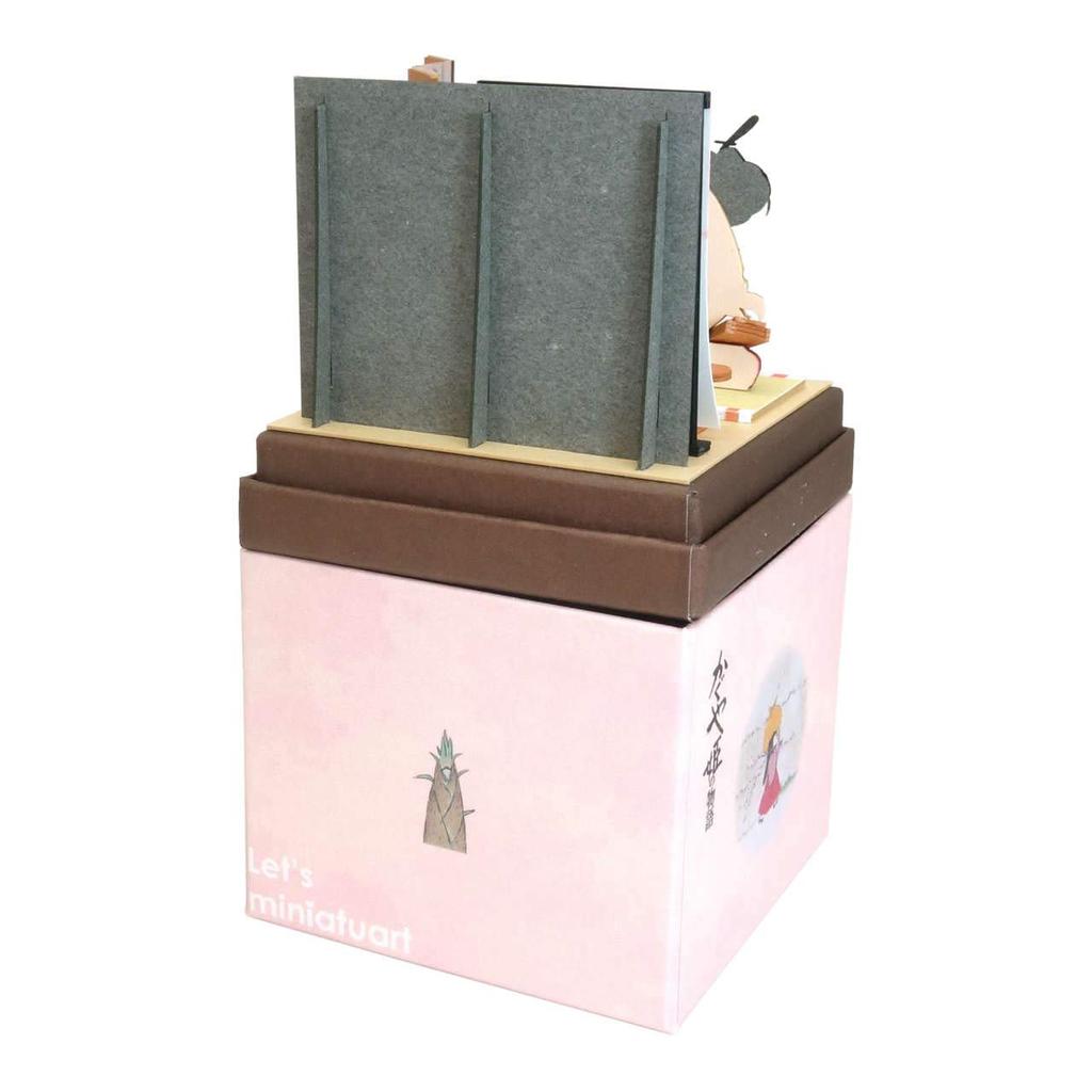 Sankei Studio Ghibli Mini The Tale of Princess Kaguya Mikado and Princess Kaguya Paper Craft MP07-109