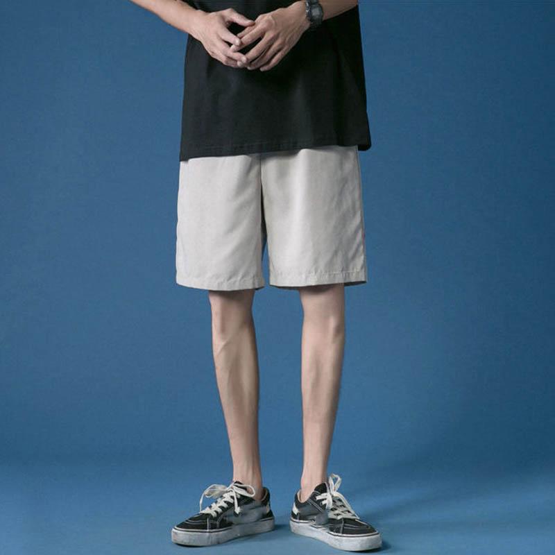 Kraťasy Pánské Jarní a Letní Volné Pětičtvrteční Kalhoty Studentské Korejské Pánské Kalhoty Letní Tenká Sekce Plážové Sportovní Ležérní Pánské Kalhoty