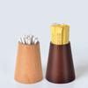 Wooden Toothpick Barrel Creative Portable Toothpick Box Home Restaurant Restaurant Toothpick Barrel Cotton Swab Box
