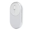 2.4Ghz Wireless Mouse Chargeable Bluetooth Optical USB Plugin Notebook Office Accessories(Silver Gray )