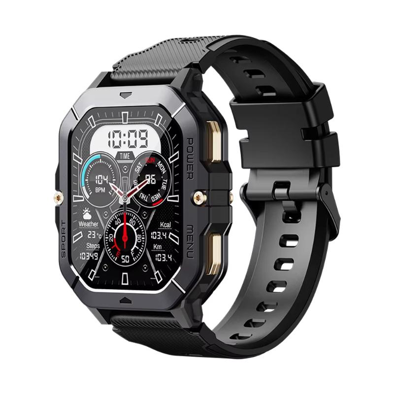 2025 Nové chytré hodinky 2,02 palce Bluetooth hovory Sportovní fitness náramek Monitor srdečního tepu 1ATM Vodotěsné Pánské Dámské Chytré hodinky