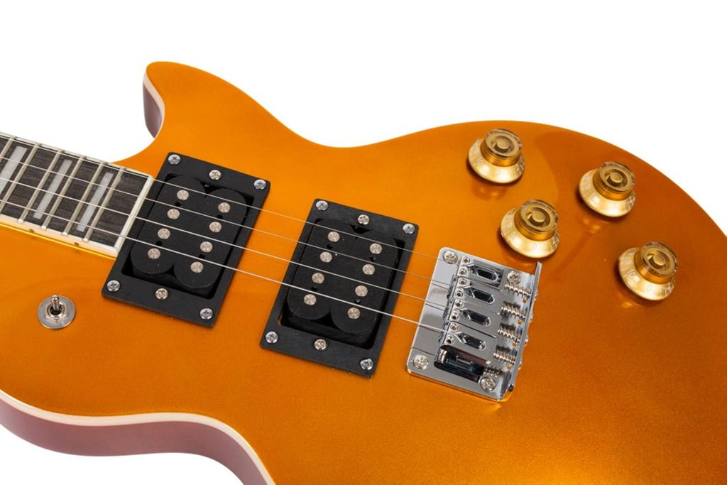 Flight Rock Series Electric Ukulele Centurion Gold Top (4-String Guitar) FUR-CT-GT