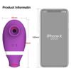 2 In 1 Clit Sucker Vibrator Female for Women G-Spot Sucking  Licking Double Stimulation Nipples Massagers Tongue Sex Toy Adult